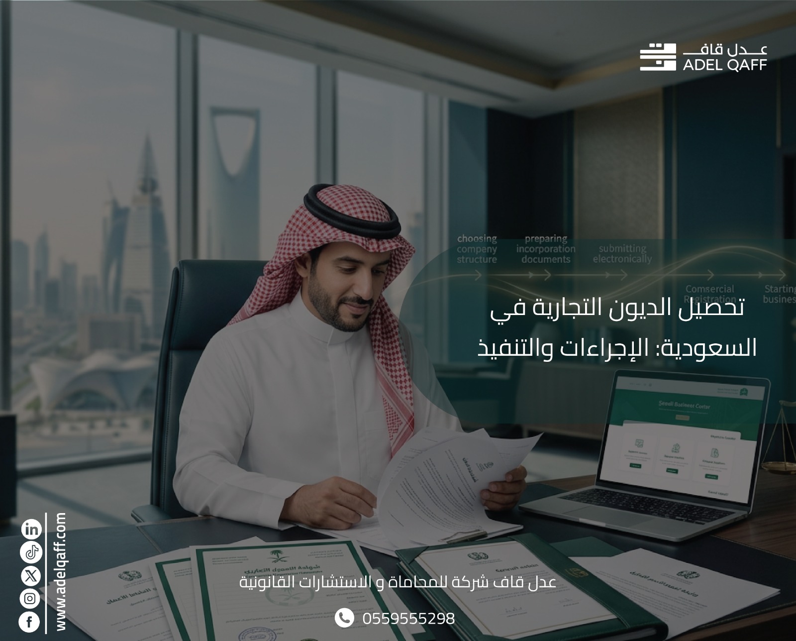 تحصيل الديون التجارية: الطرق النظامية والتنفيذ