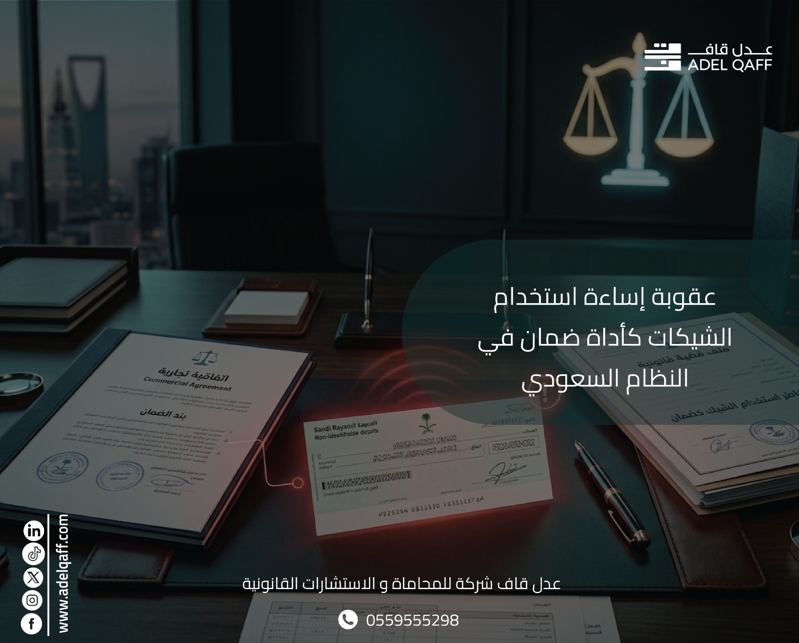 الشيك كأداة ضمان: مخاطره على الساحب والمستفيد