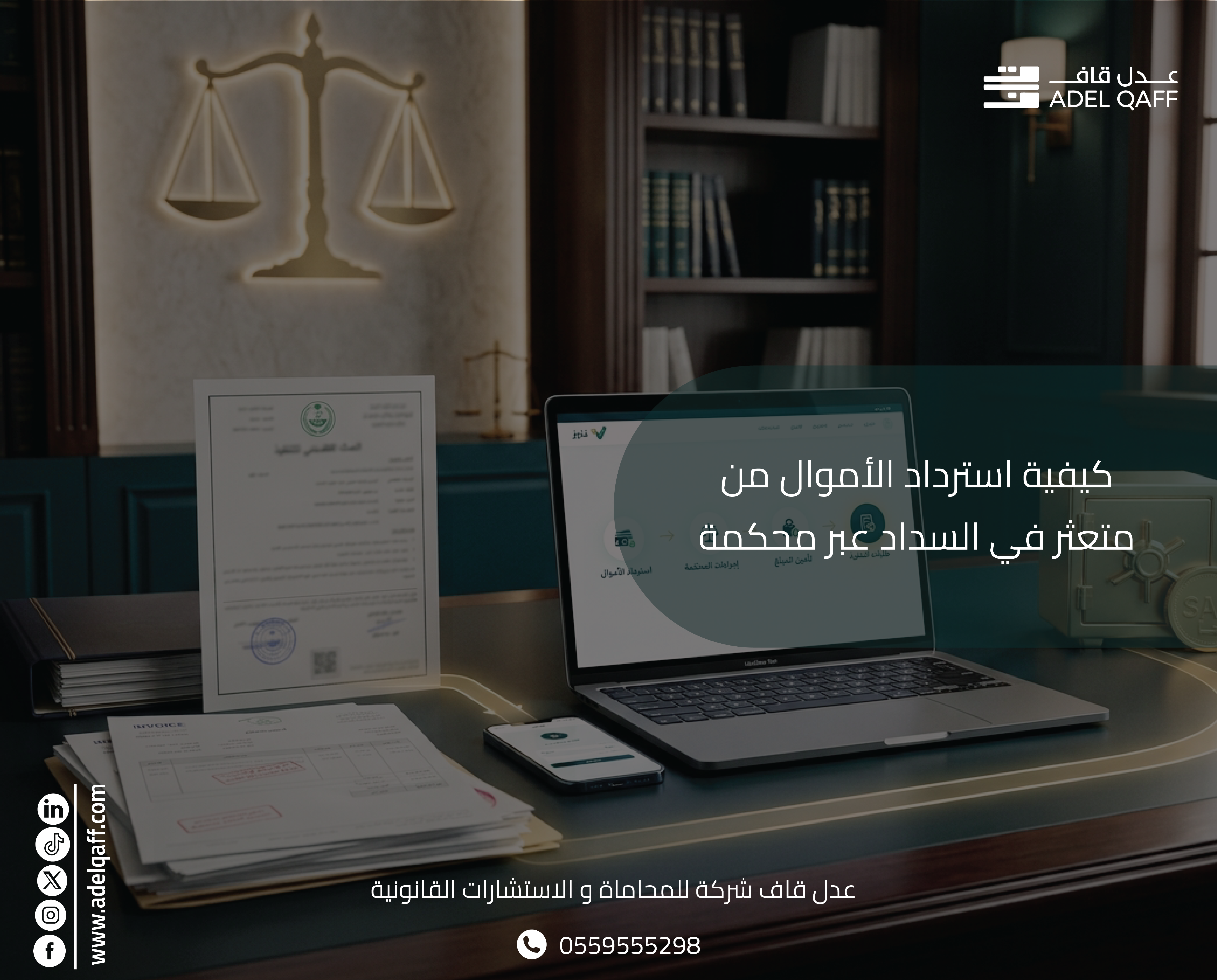 استرداد الأموال من متعثر في السداد: 6 خطوات نظامية
